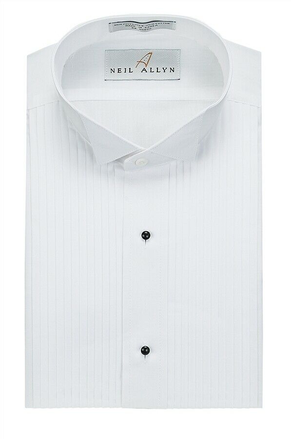 Women's Wing-tip Long Sleeve Tuxedo Shirt 901l