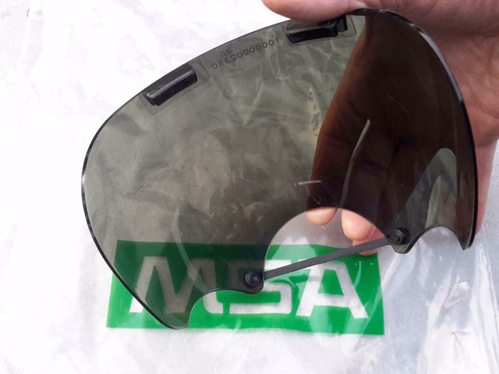 Msa Tinted/smoke Lens Outsert -for Millennium Cbrn Gas Mask, Size: M/l 10008908