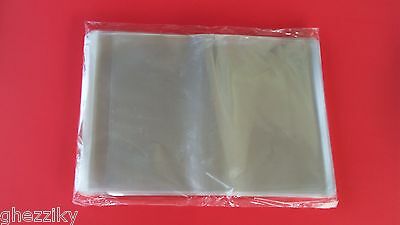 200 8 1/4 X 10 1/8" Clear Resealable Cello Poly Cellophane Bags For 8x10 Prints