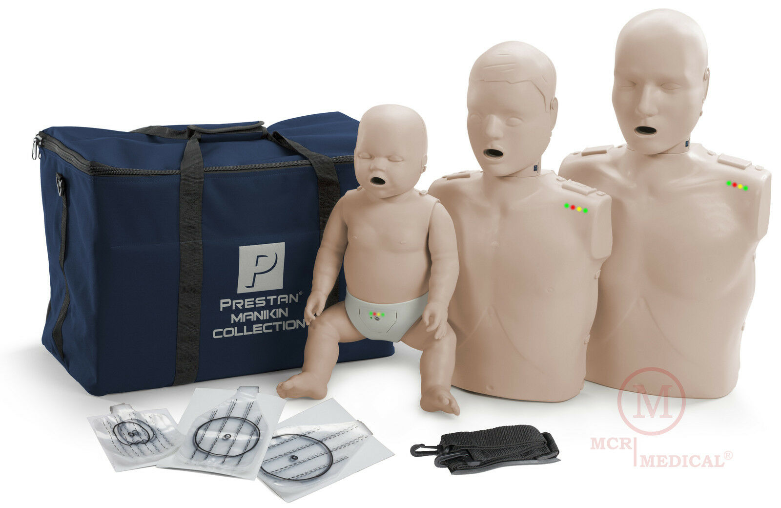 Prestan Collection Cpr Manikins With Feedback (adult-child-infant) Pp-fm-300m-ms
