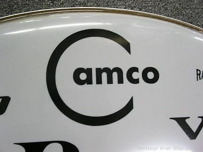 Camco Black 60's/70's Replica Vintage Logo Sticker/decal (hi Quality 3m Vinyl!)