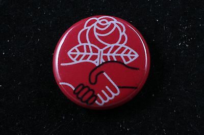 Dsa Democratic Socialists Of America Social Democracy 1" Made In Usa Badge Pin