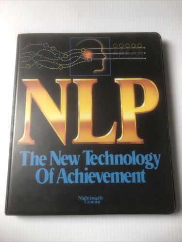 Nlp The New Technology Of Achievement Neuro-linguistic Programming 6 Cassettes