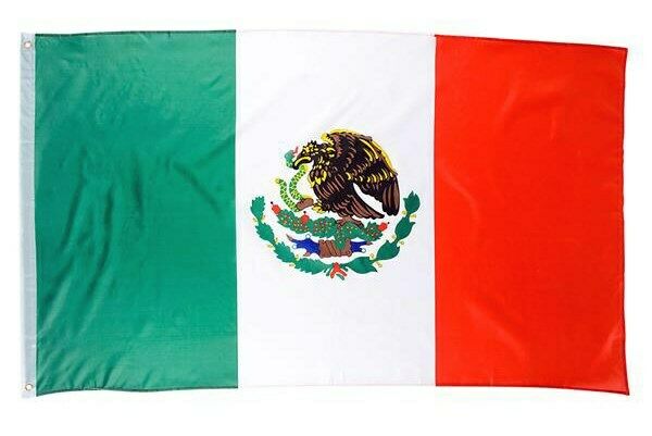 3' X 5' Ft. Flag Mexico Indoor Outdoor Country Mexican Yard W/ Grommets Feet