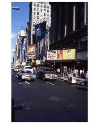 New York Photo Art Print 1970s Times Square X10